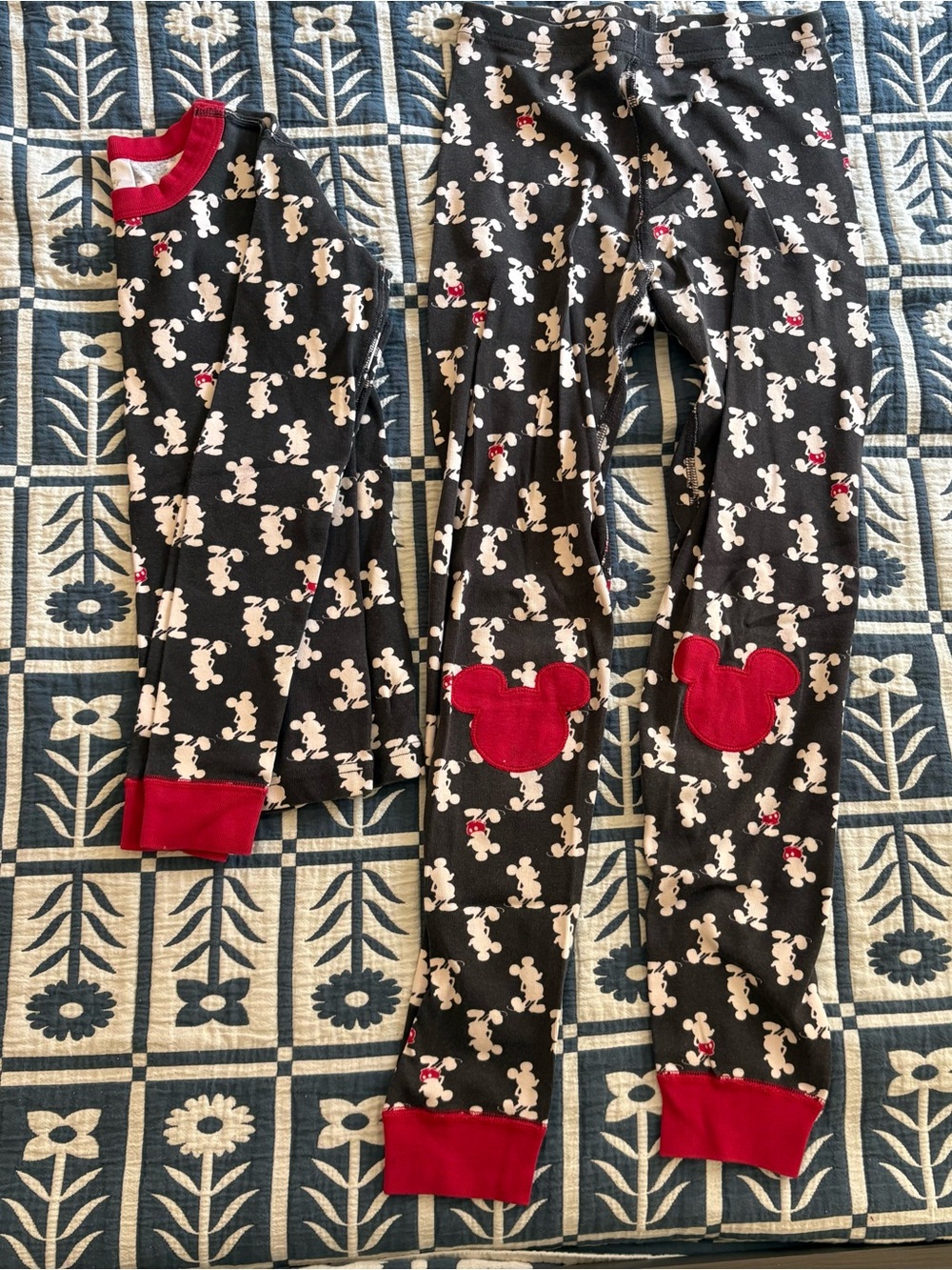 Hanna Andersson Mickey Mouse Pajamas 140